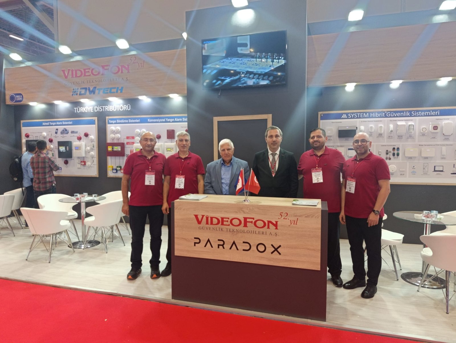 Videofon, 52. Yılında ISAF 2026'da Paradox ve DMTECH Çözümlerini Sektörle Buluşturdu